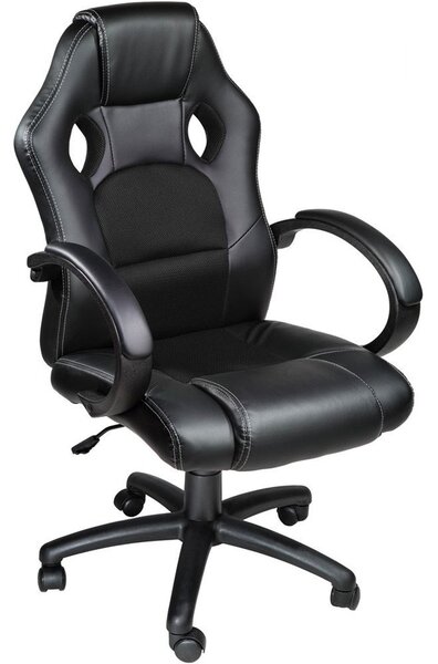 Gamer szék basic, fekete -Sokat vagy fent a világhálón? Felejtsd el az elgémberedett ízületeket!
