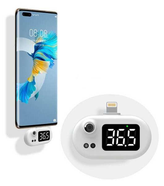 Mobiltelefon hőmérő – iPhone csatlakozás