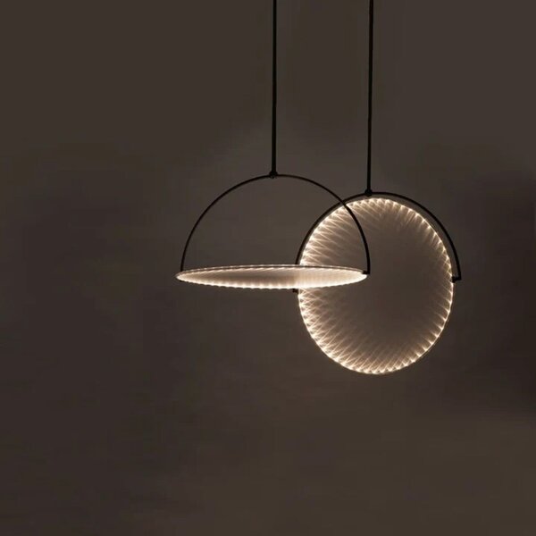 Toolight Szerszámlámpa, LED mennyezeti lámpa 35cm APP1426-C, fekete, OSW-01880
