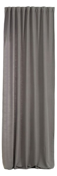 BASIC sötétítő függöny redőzőszalagon 140x280 cm sötétszürke 1 db
