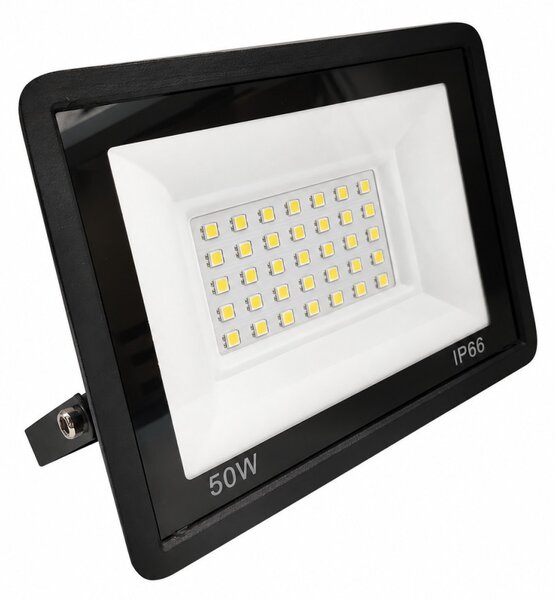 50 W-os LED reflektor hideg fehér fénnyel, IP66