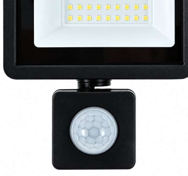 50 W kültéri LED reflektor mozgás- és szürkületérzékelővel, IP66