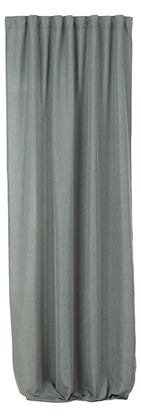 BASIC függöny ráncolószalaggal 140x300cm szürke denim 1 db