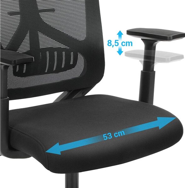 Irodai szék, ergonomikus forgó szék deréktámasszal