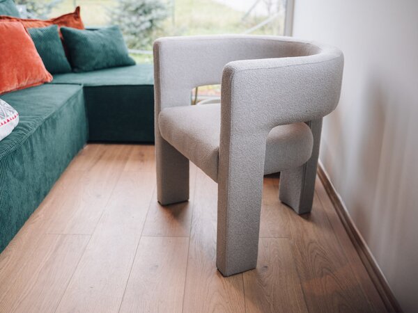 Sötét bézs design fotel ALPAH LOOP Loop 04