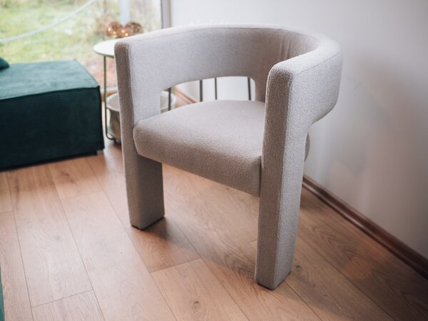Sötét bézs design fotel ALPAH LOOP Loop 04
