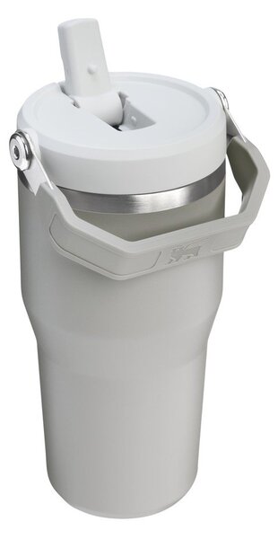 Világosszürke rozsdamentes acél termosz 600 ml IceFlow™ Flip Straw 2.0 Tumbler Ash – Stanley