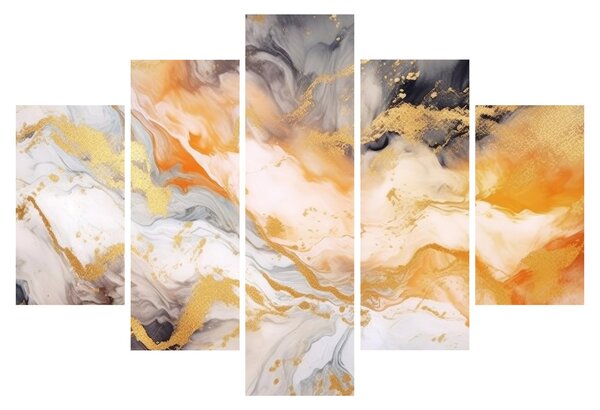 Kép - Márványozott háttér (150x105 cm)