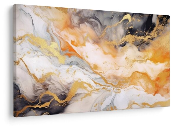 Kép - Márványozott háttér (90x60 cm)