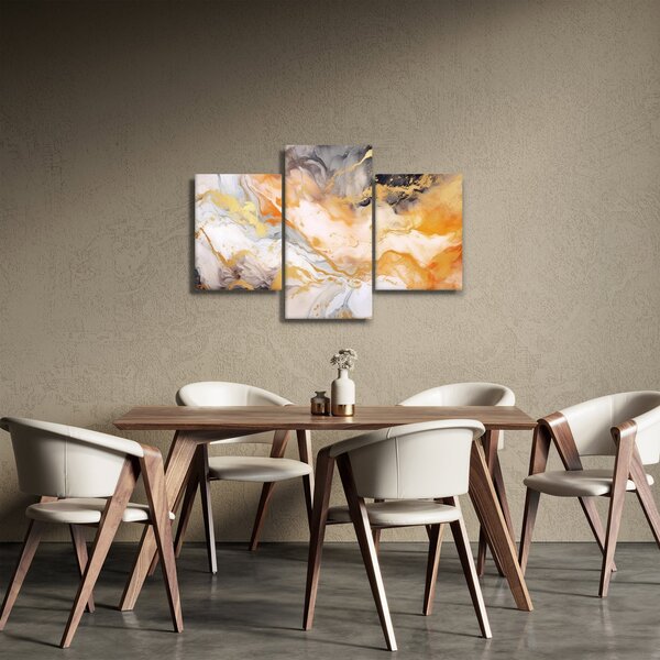 Kép - Márványozott háttér (90x60 cm)