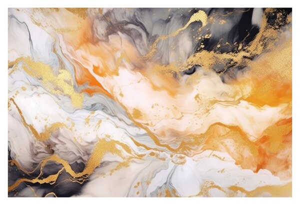 Kép - Márványozott háttér (90x60 cm)