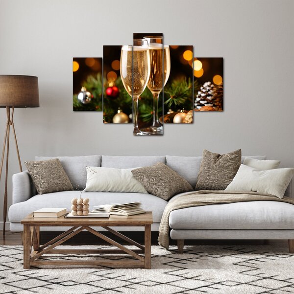 Kép - Egy pohár pezsgő (150x105 cm)