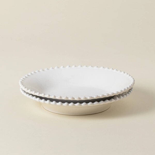 Pearl fehér agyagkerámia mélytányér, ⌀ 24 cm - Costa Nova