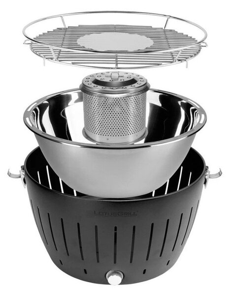 Szürke füstmentes grillsütő - LotusGrill XL