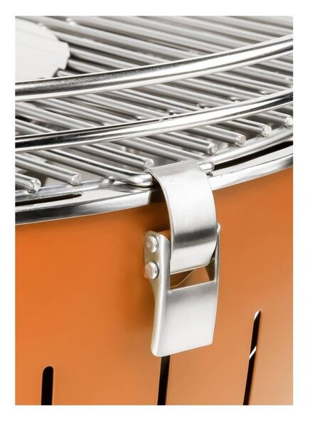 Narancssárga füstmentes grillsütő - LotusGrill XL