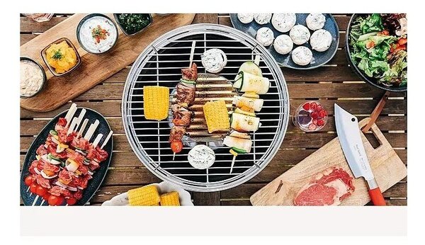 Lila füstmentes grillsütő - LotusGrill XL