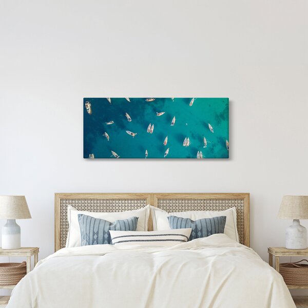 Kép - Vitorlások (120x50 cm)
