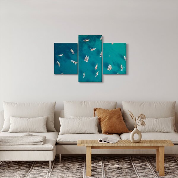 Kép - Vitorlások (90x60 cm)
