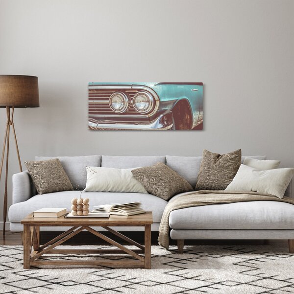 Kép - Autó, évjárat (120x50 cm)