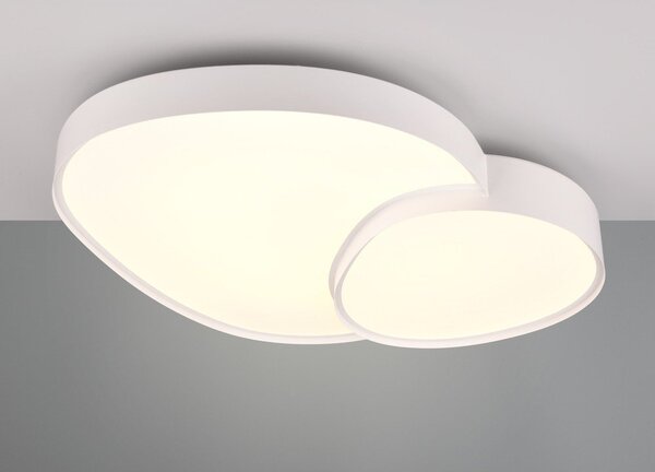 Fehér LED mennyezeti lámpa 63.5x77 cm Rise – Trio
