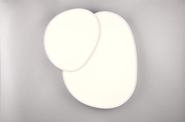 Fehér LED mennyezeti lámpa 63.5x77 cm Rise – Trio