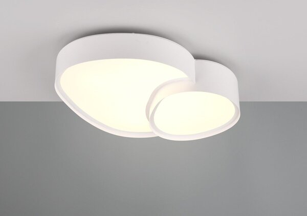 Fehér LED mennyezeti lámpa 36x43.5 cm Rise – Trio