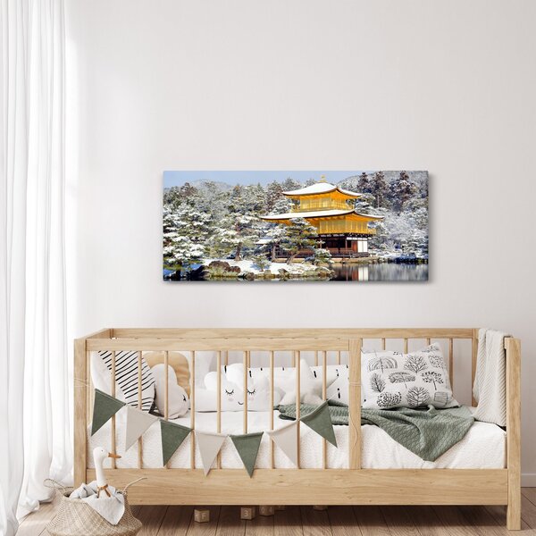 Kép - Kinkakuji, Japán (120x50 cm)