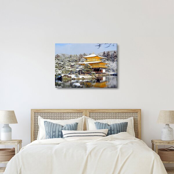 Kép - Kinkakuji, Japán (70x50 cm)