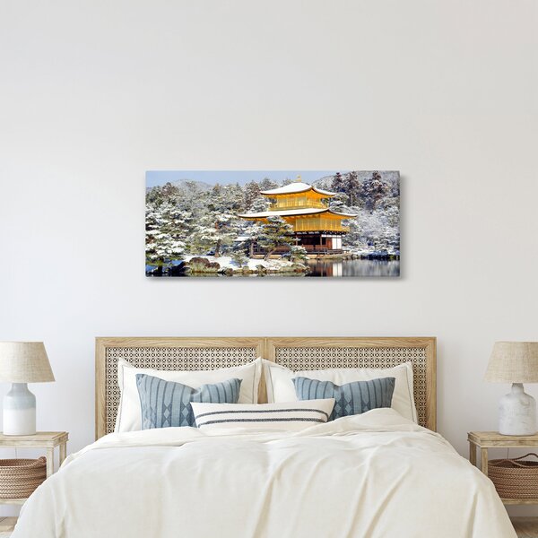 Kép - Kinkakuji, Japán (120x50 cm)