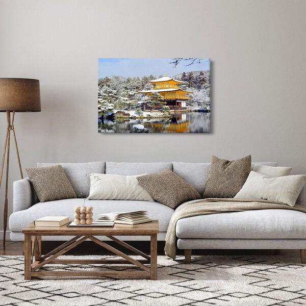 Kép - Kinkakuji, Japán (90x60 cm)