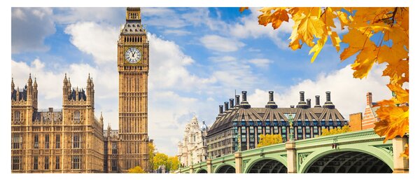 Kép - Big Ben, London (120x50 cm)