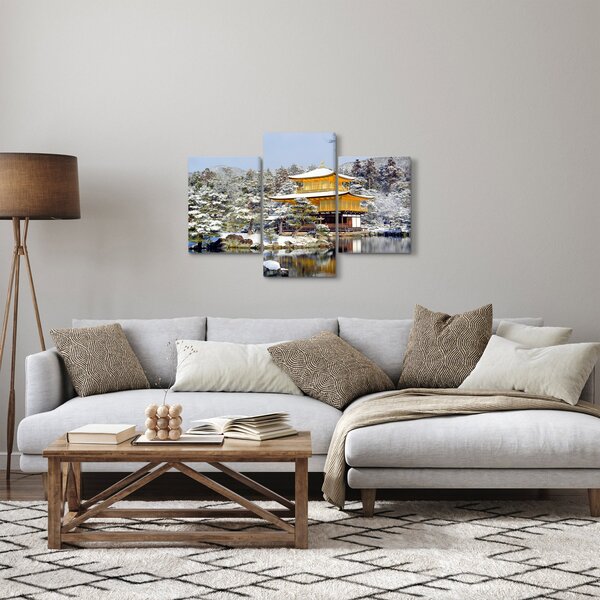 Kép - Kinkakuji, Japán (90x60 cm)
