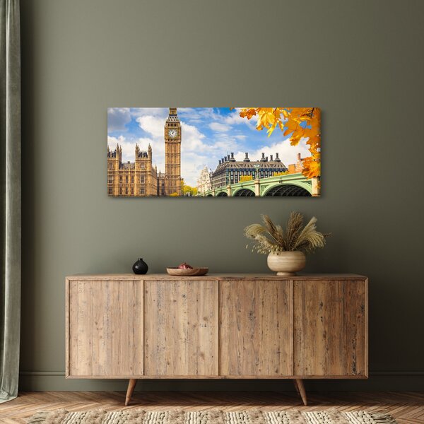 Kép - Big Ben, London (120x50 cm)