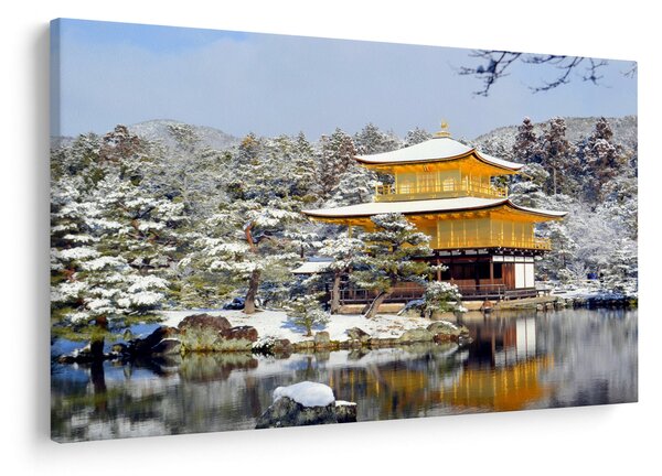 Kép - Kinkakuji, Japán (90x60 cm)