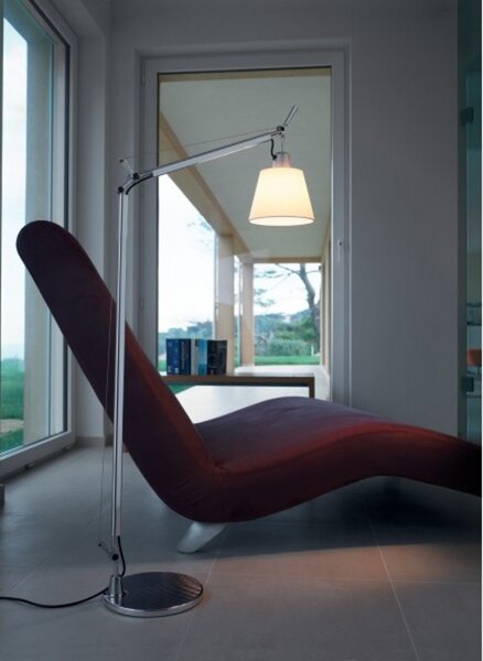 Tolomeo Basculante Lettura Állólámpa Satin - Artemide