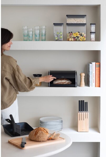 Acél kenyértartó Roll Top – Brabantia