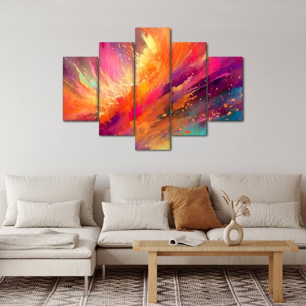 Kép - Dinamikus absztrakció (150x105 cm)