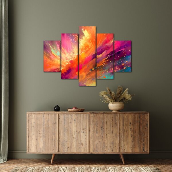 Kép - Dinamikus absztrakció (150x105 cm)