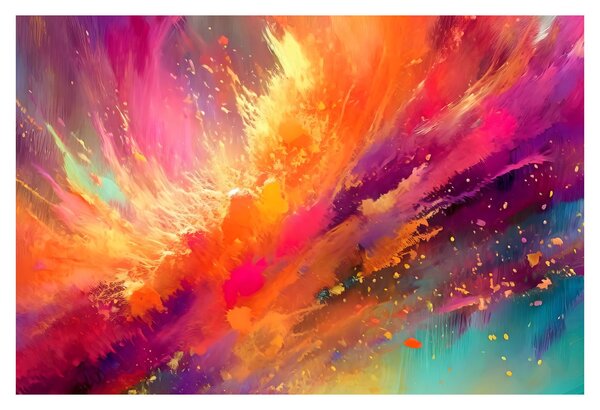 Kép - Dinamikus absztrakció (90x60 cm)