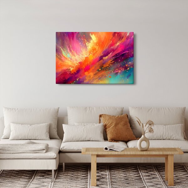 Kép - Dinamikus absztrakció (90x60 cm)