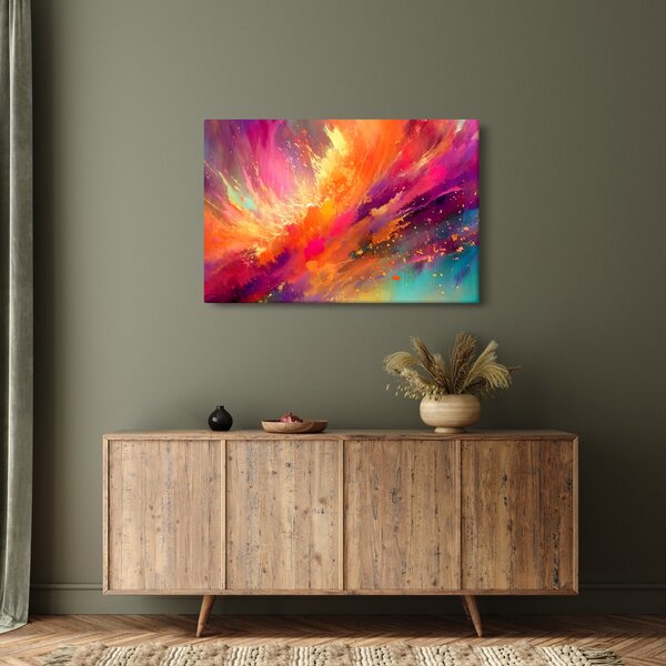 Kép - Dinamikus absztrakció (90x60 cm)