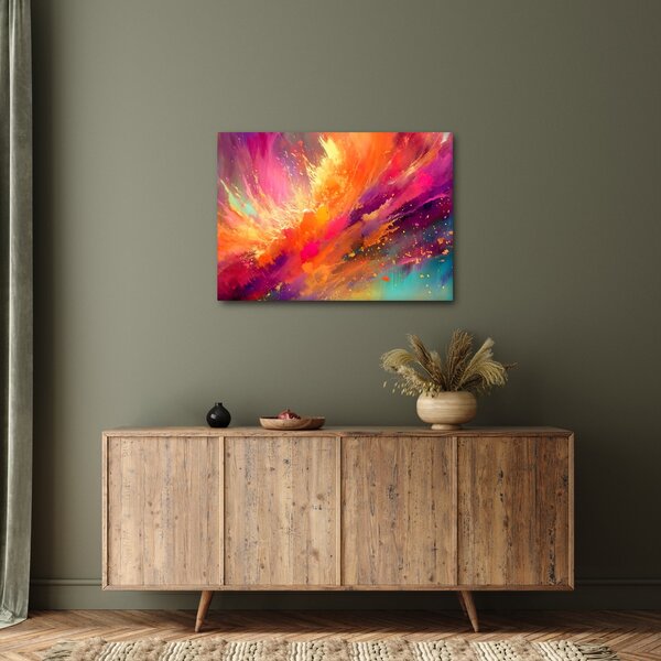 Kép - Dinamikus absztrakció (70x50 cm)