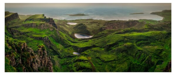 Kép - Quiraing, Skócia (120x50 cm)