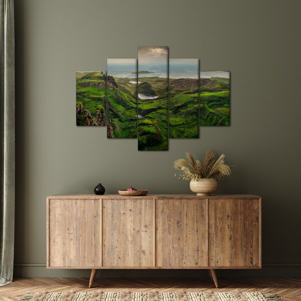 Kép - Quiraing, Skócia (150x105 cm)