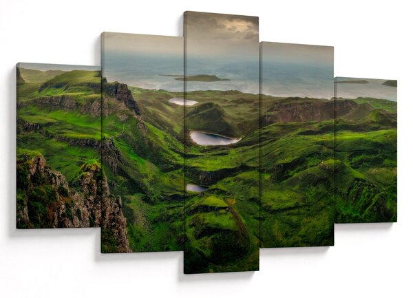 Kép - Quiraing, Skócia (150x105 cm)