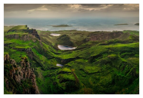 Kép - Quiraing, Skócia (90x60 cm)