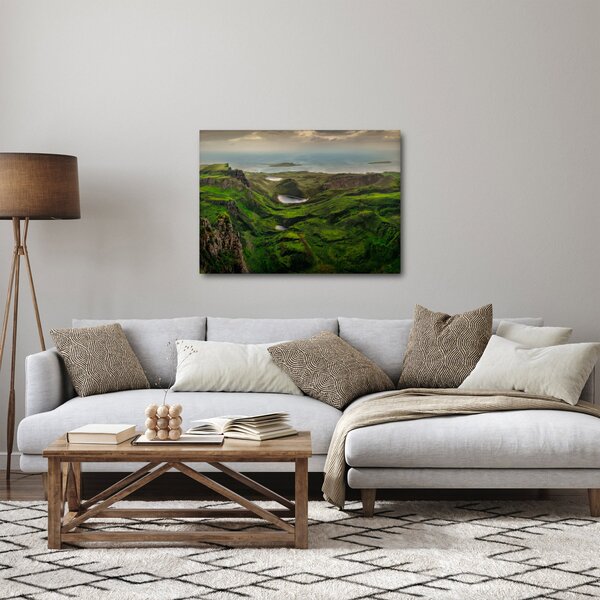 Kép - Quiraing, Skócia (70x50 cm)
