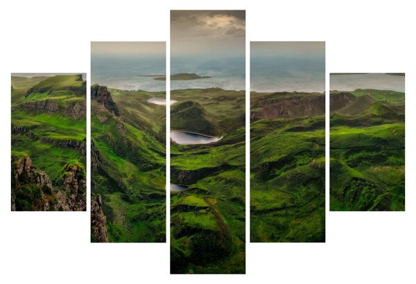 Kép - Quiraing, Skócia (150x105 cm)