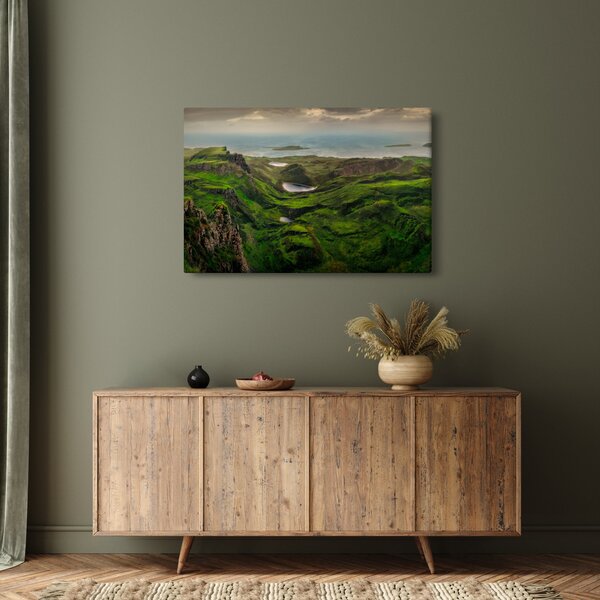 Kép - Quiraing, Skócia (90x60 cm)