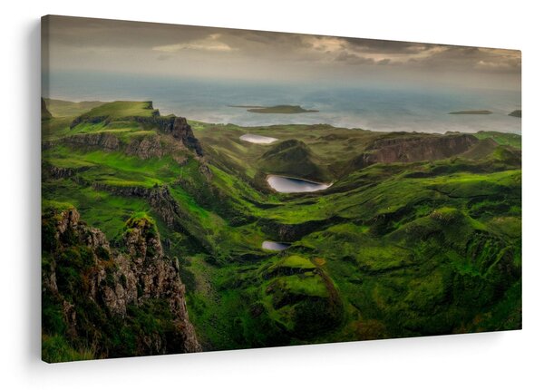 Kép - Quiraing, Skócia (90x60 cm)